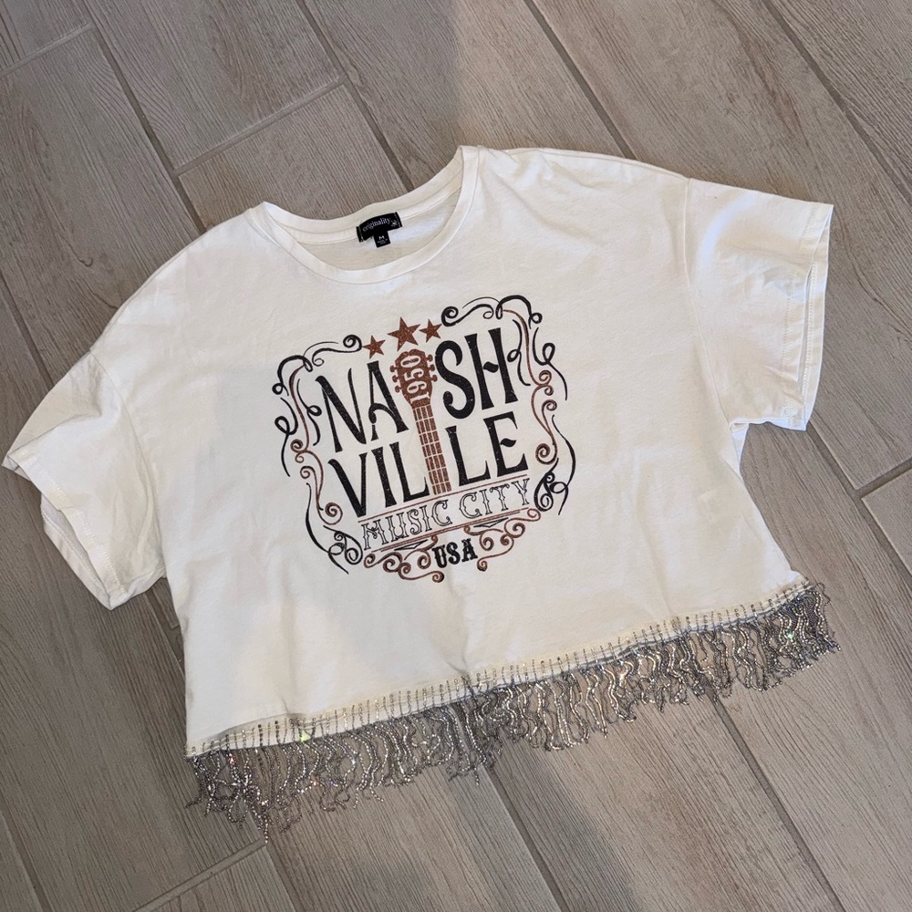 Rhinestone tshirt